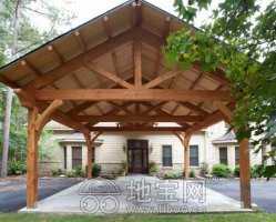 大型木屋木結(jié)構(gòu)裝飾安裝工程就是江西本色